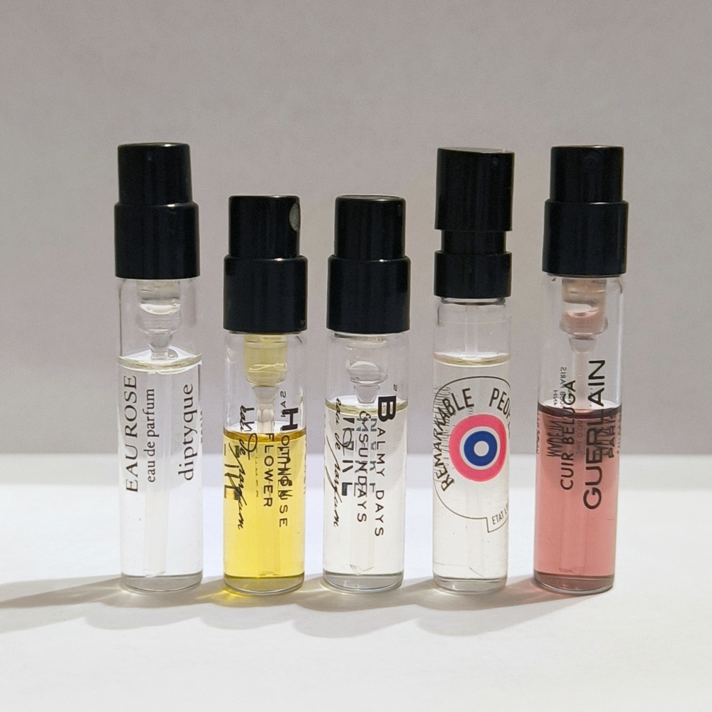Fragrance samples bundle - Diptyque, Ineke, Etat Libre D'Orange, Guerlain